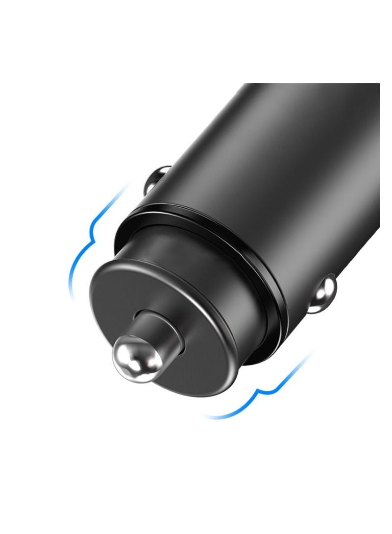 DIVICO Car Mobile Charger Zinc Alloy 2.4A Dual USB Port Fast Charging Car Cell Phone Charger Compact Size  DIVICO A3004 - Image 5