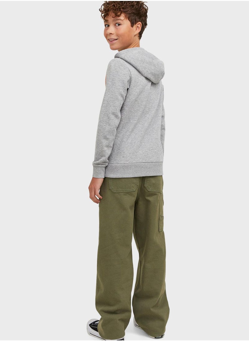 Jack & Jones Junior - Youth Logo Hoodie - Image 1