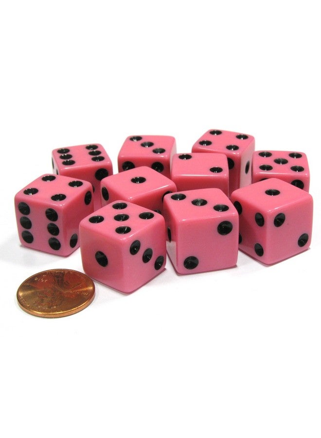Koplow Games X Sided D6 16Mm Standard Dice Pink By Koplow Games - Image 1