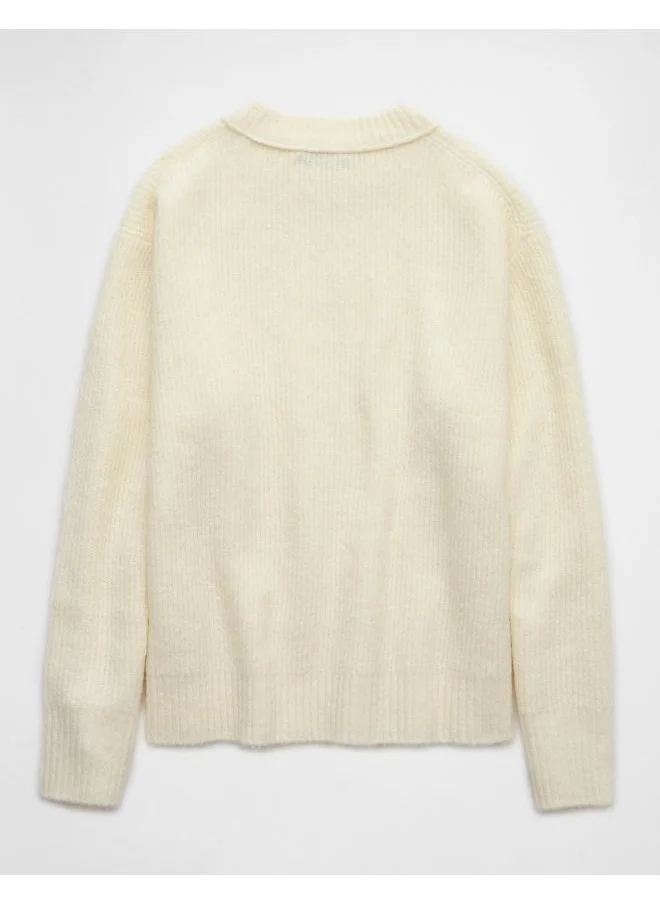 امريكان ايجل AE Whoa So Soft Crew Neck Sweater