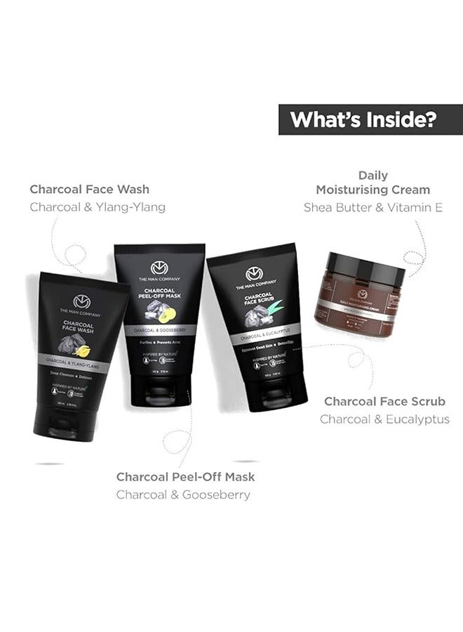 The Man Company Facial Care Kit | Charcoal Face Wash - Image 2