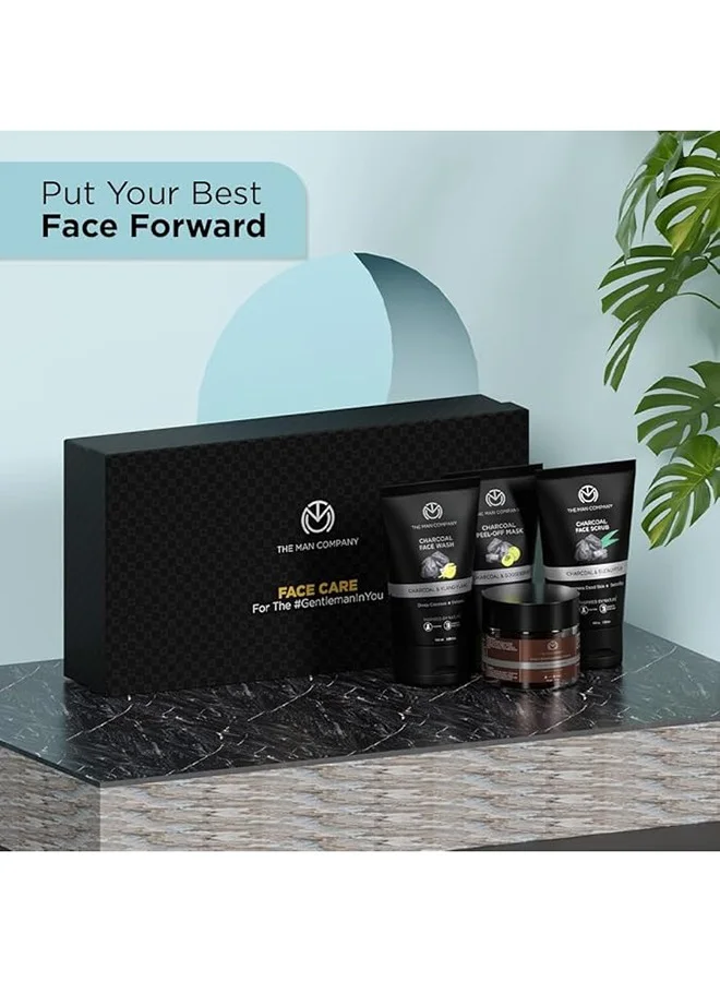 The Man Company  The Man Company Facial Care Kit | Charcoal Face Wash for Men | Best Price UAE