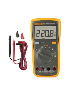 FLUKE F15B+ 4000 Counts Multimeter Portable Digital Multimeter Handheld Voltmeter Ammeter Voltage Meter Universal Meter Measuring AC/DC Voltage Resistance Capacitance Diode Continuity