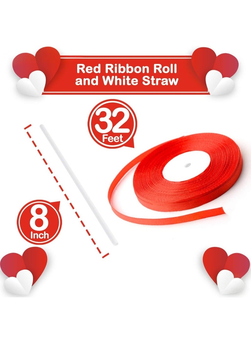 Red Confetti Balloons Kit – Pack of 30 | Red Balloons for Valentine’s Day Decorations | Red Glitter Balloons for Red Theme Birthday Party, Anniversary Decorations, Weddings, Bridal and Baby Shower - Image 4