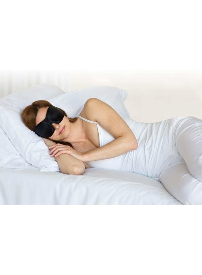 Bucky 40 Blinks No Pressure Eye Mask for Travel & Sleep, Ruby Pop, One Size - Image 4