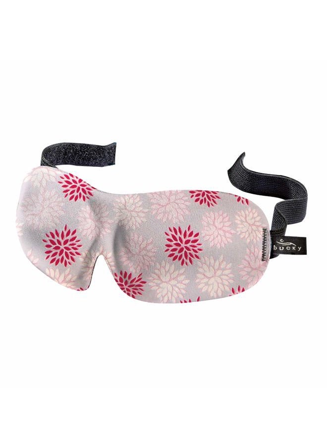 Bucky 40 Blinks No Pressure Eye Mask for Travel & Sleep, Ruby Pop, One Size - Image 1