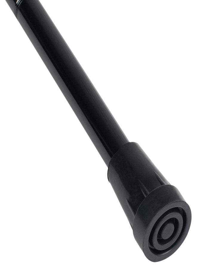 HARVY Mini Folding Cane - Adjustable Travel Walking Stick for Men & Women, Lightweight Aluminum with Solid Wood Derby Handle, Compact & Portable (Black) - Image 4