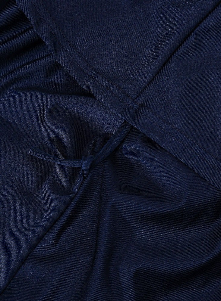 Muslim Conservative All Covering Swimwear Burkinis Swimsuit Nave Blue - Image 5