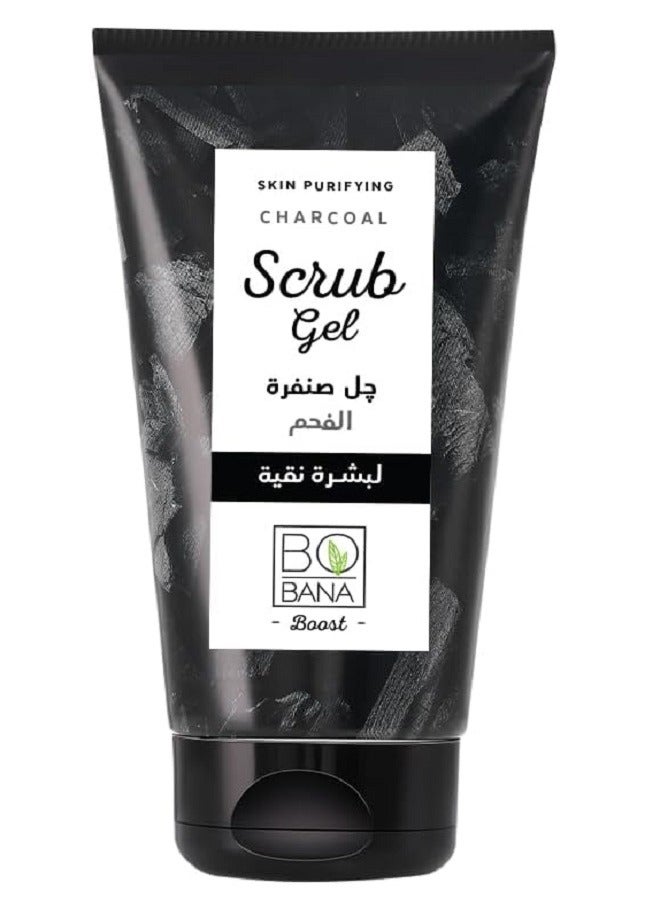 BOBANA Charcoal Scrub Gel 150ml - Image 1