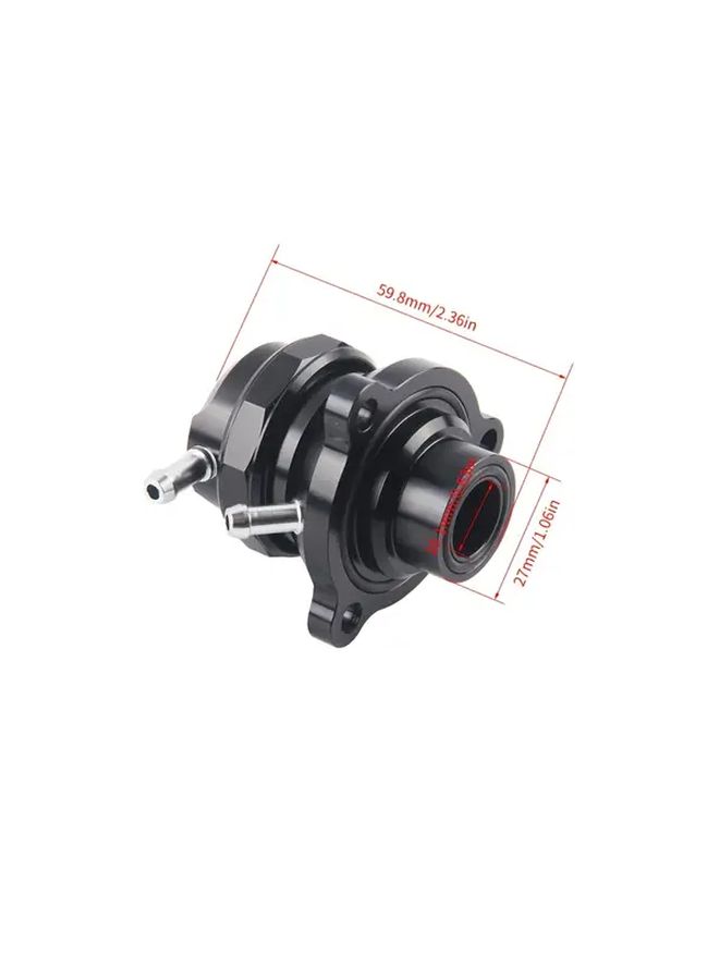 Black Atmospheric Blow Off Valve For Ford Mustang 2.3T Ecoboost 2015 On - Image 2