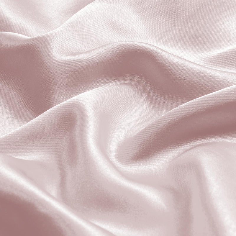 BEDELITE BEDELITE Body Pillow Cover Satin Pillowcase for Hair and Skin  Super Soft and Cooling Body Pillow Pillowcase 2 Pack  Breathable Silky Full Long Pillow Case Cover(20""x54"" Body Size  Lotus Pink)  - Image 4