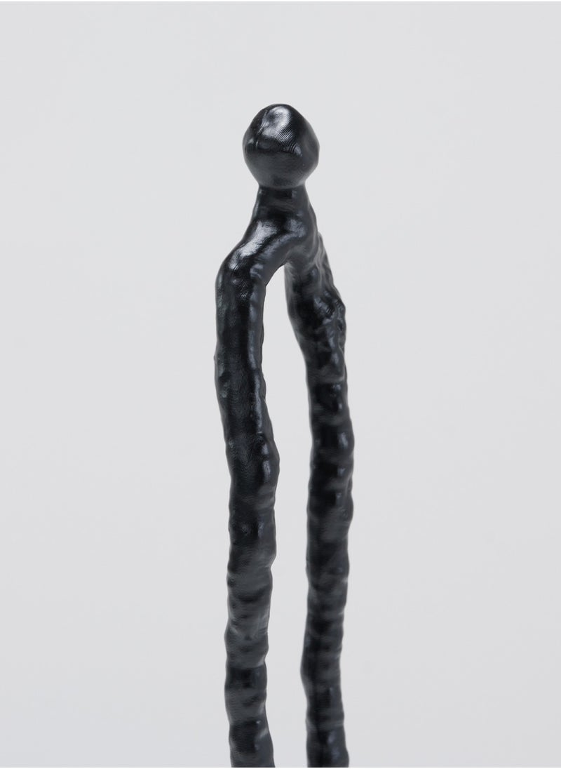 AL HUZAIFA FURNITURE Gil Dark Bronze Figurine  - Image 3