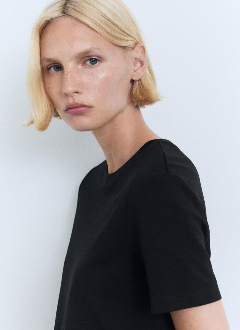 MANGO Short-Sleeved T-Shirt  - Image 3