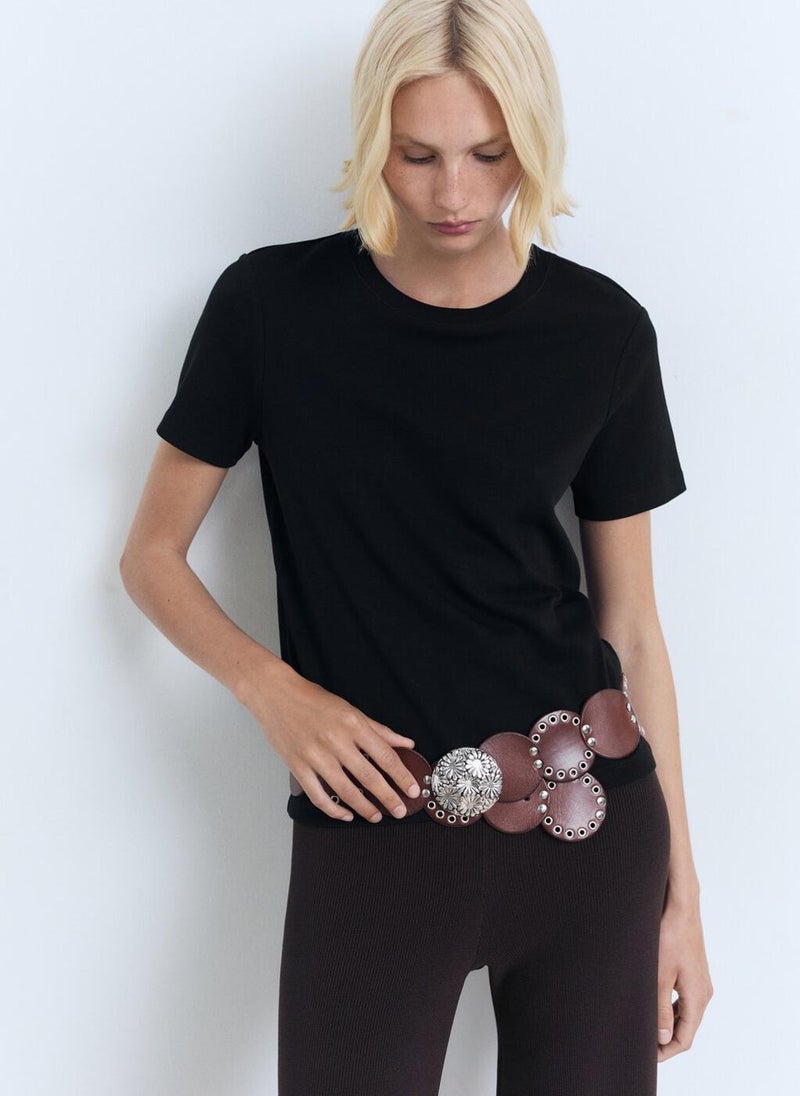 MANGO Short-Sleeved T-Shirt  - Image 1