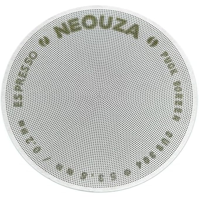 NEOUZA 535Mm Espresso Puck Screen 02Mm Ultra Thin Coffee Filter 304 Stainless Steel Reusable Mesh For 5354Mm Portafilter Basket No Coffee Dose Reduction - Image 1