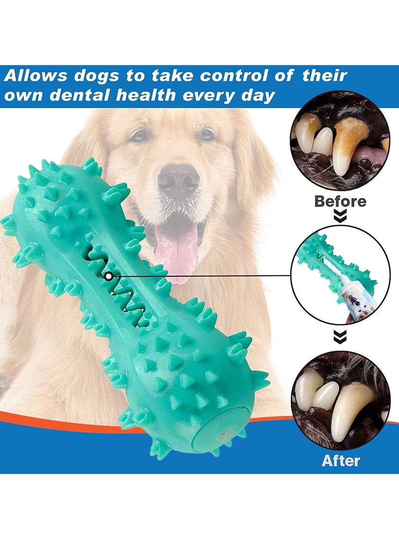 Toothbrush Dog Chew Toy Stick Bone for Dog Teeth Cleaning Tooth Brushing Teething Chew Toys Dental Oral Care for Small Medium and Large Dogs Blue - Image 3