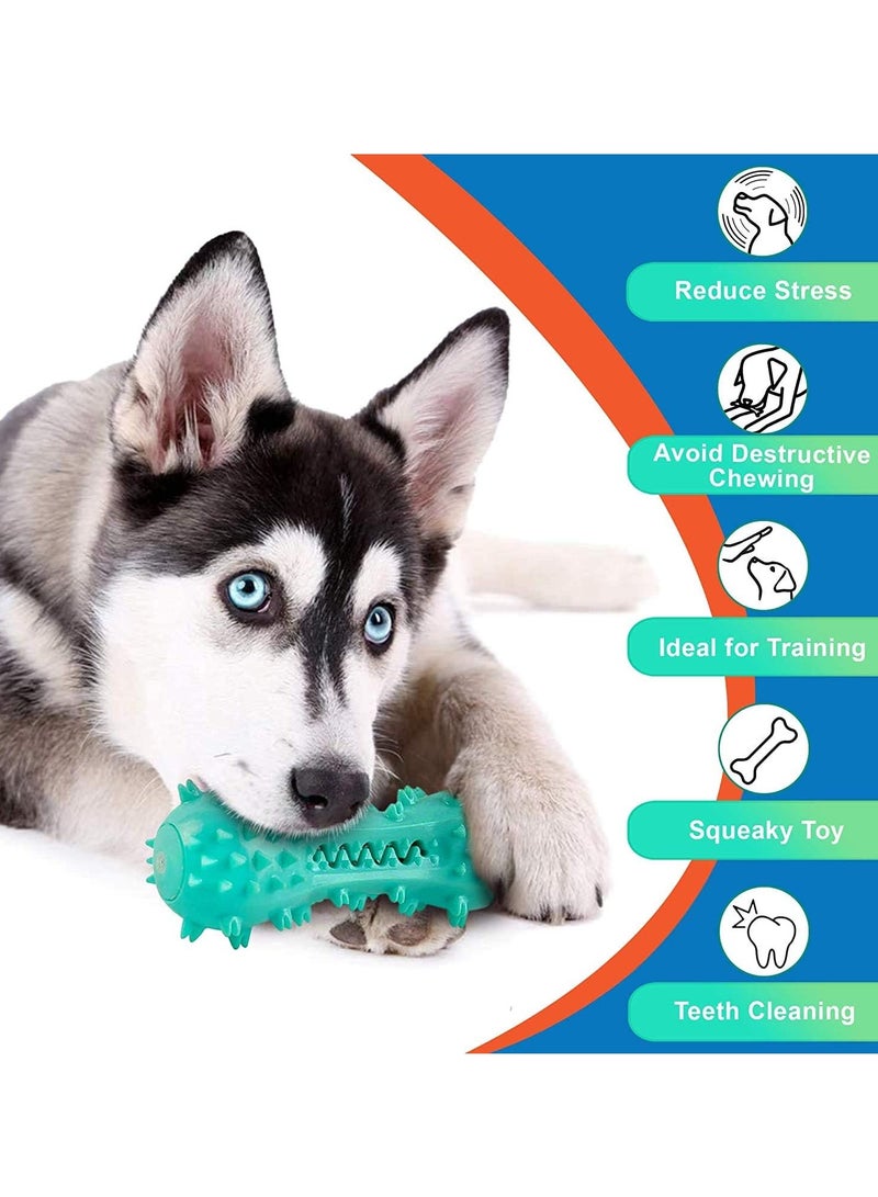 Toothbrush Dog Chew Toy Stick Bone for Dog Teeth Cleaning Tooth Brushing Teething Chew Toys Dental Oral Care for Small Medium and Large Dogs Blue - Image 5