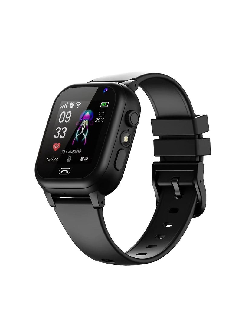Smart 2030 - Kids Smart Watch Phone With SIM Card Slot Smart Watch Kids Smartwatch Baby Watch with 1.44 Inches Black - Image 1