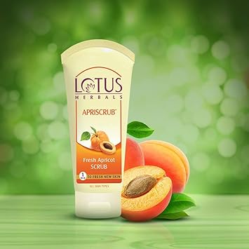 LOTUS HERBALS Lotus Herbals Apriscrub Fresh Apricot Scrub 100g  - Image 4