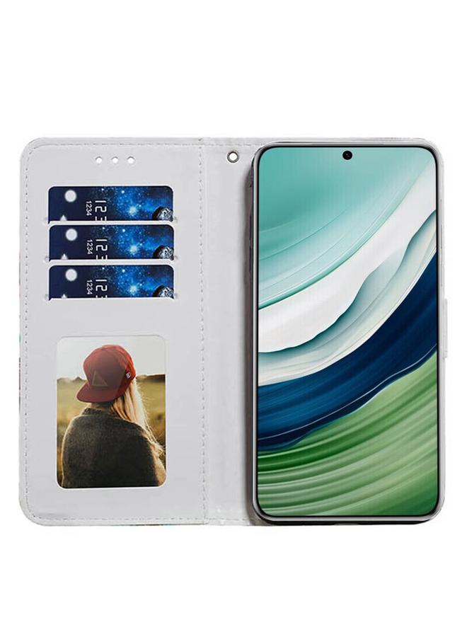 S-TOP Case For Huawei Mate 60 Painted Pattern Horizontal Flip Leather Phone Case - Image 4