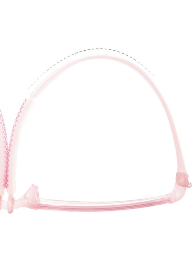 Funsonca Ultra Soft Flexible Blue Light Blocking Reading Glasses Comfortable Imported Material Unbreakable Men Women 6188 Nude Pink +1.00 Strength - Image 3