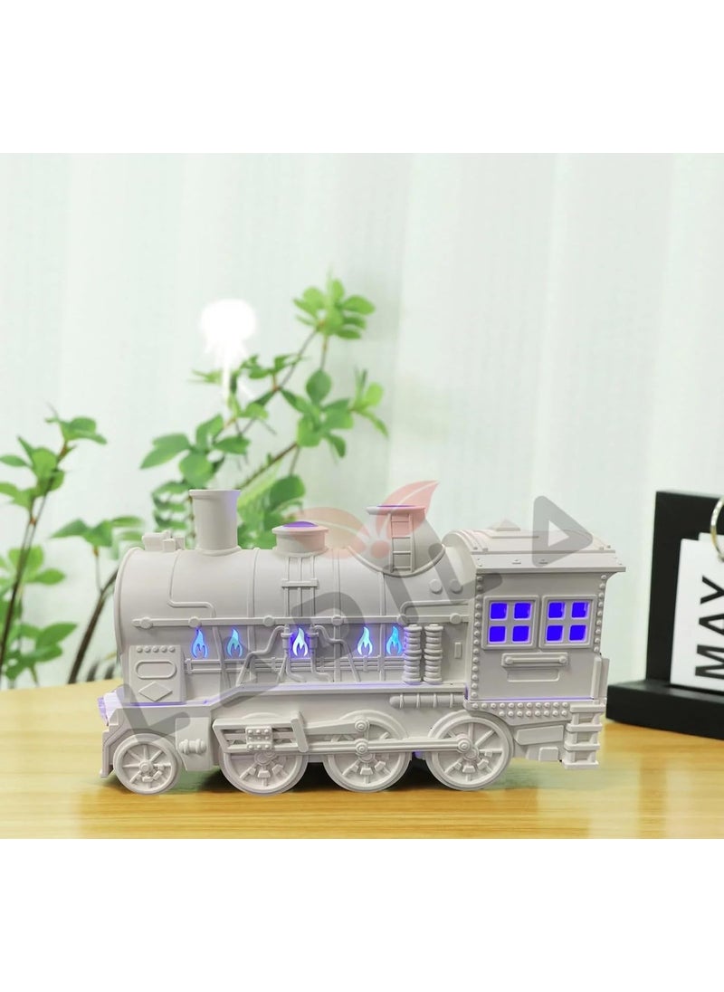 Ladila LADILA Essential Oil Diffuser for Home 300ml Train Shape Aromatherapy Diffuser Cool Mist Humidifiers with 2 Lighting 2 Mist Modes for Home Office Decor Kids Bedroom  - Image 1