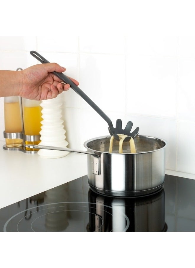 Ikea Fullandad Silicone Pasta Serving Spoon 31 cm (Grey)  - Image 3