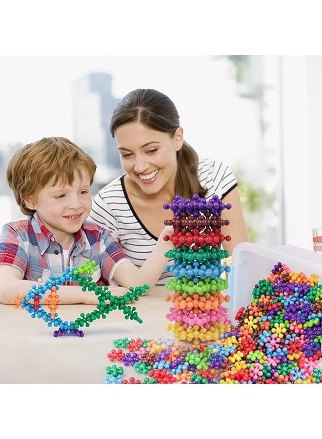 80pcs Torx Bricks - Interlocking Solid Plastic Educational Playset for kids STEM educational building toys for preschoolers boys and girls ages 3+, promoting fine motor skills - Image 1