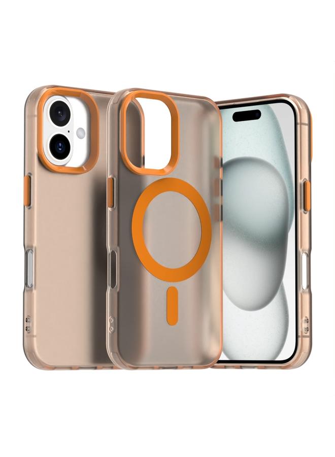 S-TOP Case For iPhone 16 Plus Candy Magsafe PC Hybrid TPU Phone Case - Image 1