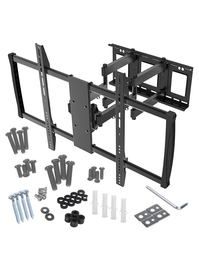 Skill Tech حامل تلفاز مثبت على الحائط SH 960P 60"-100" كبير جداً ثقيل الوزن حركة كاملة منحنية - Image 1