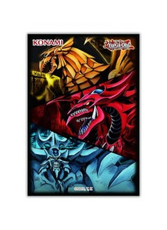 Konami YGO TCG: Slifer Obelisk & Ra Card Sleeves 