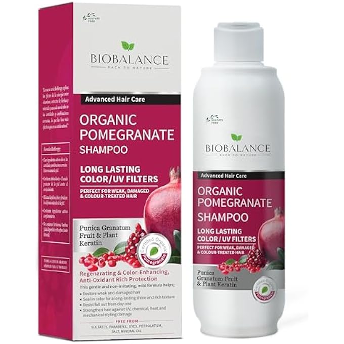 Biobalance BIO BALANCE ORGANIC POMEGRANATE SHAMPOO, 330 ML - Image 3