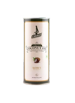 Chekko Cold Pressed Virgin Coconut Oil 1 Litre (33.81 fl.oz) | 100% Natural, Pure & Wood Pressed (1L) for Cooking, Skin Care, Hair Growth, Baby Massage and Oil Pulling
