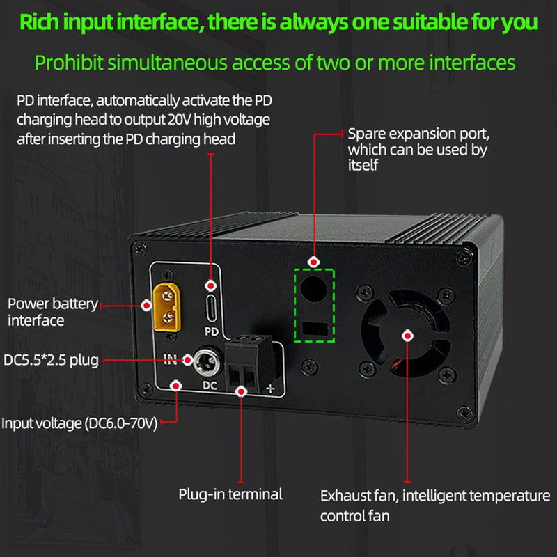 Digital Direct Current Voltage Regulator Powersupply Module Full Viewing Angle VA Color LCD Display Support Firmware Upgrading Maximum Power Point Tracking Solar Charging and Serial Communication - Image 3