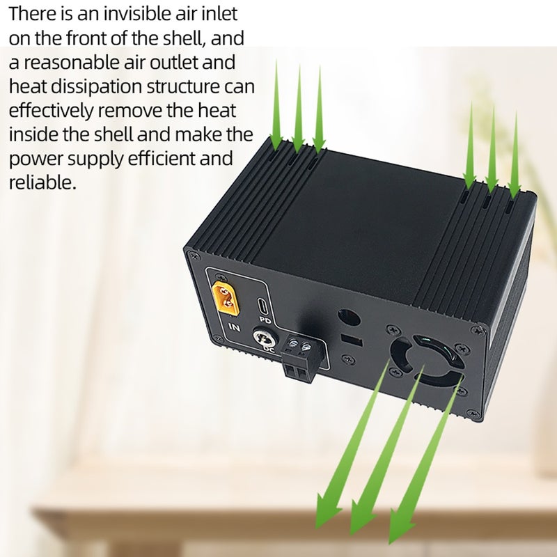 Digital Direct Current Voltage Regulator Powersupply Module Full Viewing Angle VA Color LCD Display Support Firmware Upgrading Maximum Power Point Tracking Solar Charging and Serial Communication - Image 4