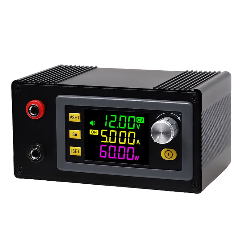 Digital Direct Current Voltage Regulator Powersupply Module Full Viewing Angle VA Color LCD Display Support Firmware Upgrading Maximum Power Point Tracking Solar Charging and Serial Communication - Image 1