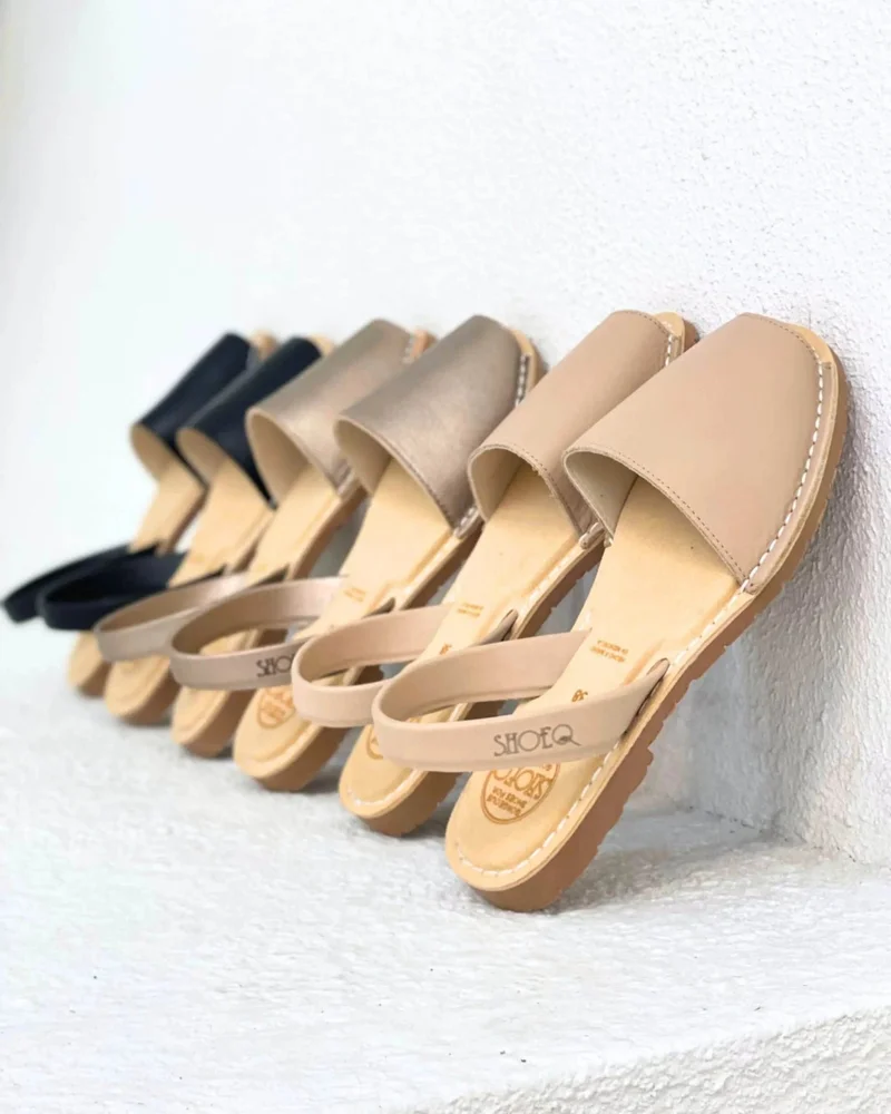 SHOEQ Latte Luxe Avarca for Women | Best Price UAE