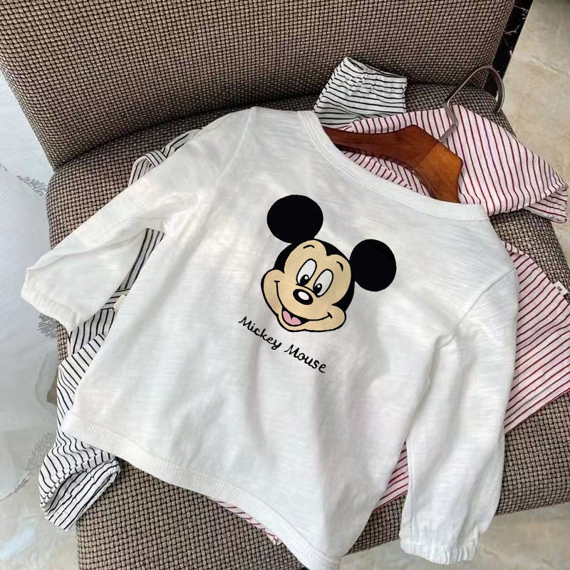 Soft And Thin Summer Baby Cardigan For Boys And Girls, Long-Sleeved Pure Cotton Breathable Jacket, Sun Protection Shirt, Air-Conditioned Clothing - Image 1