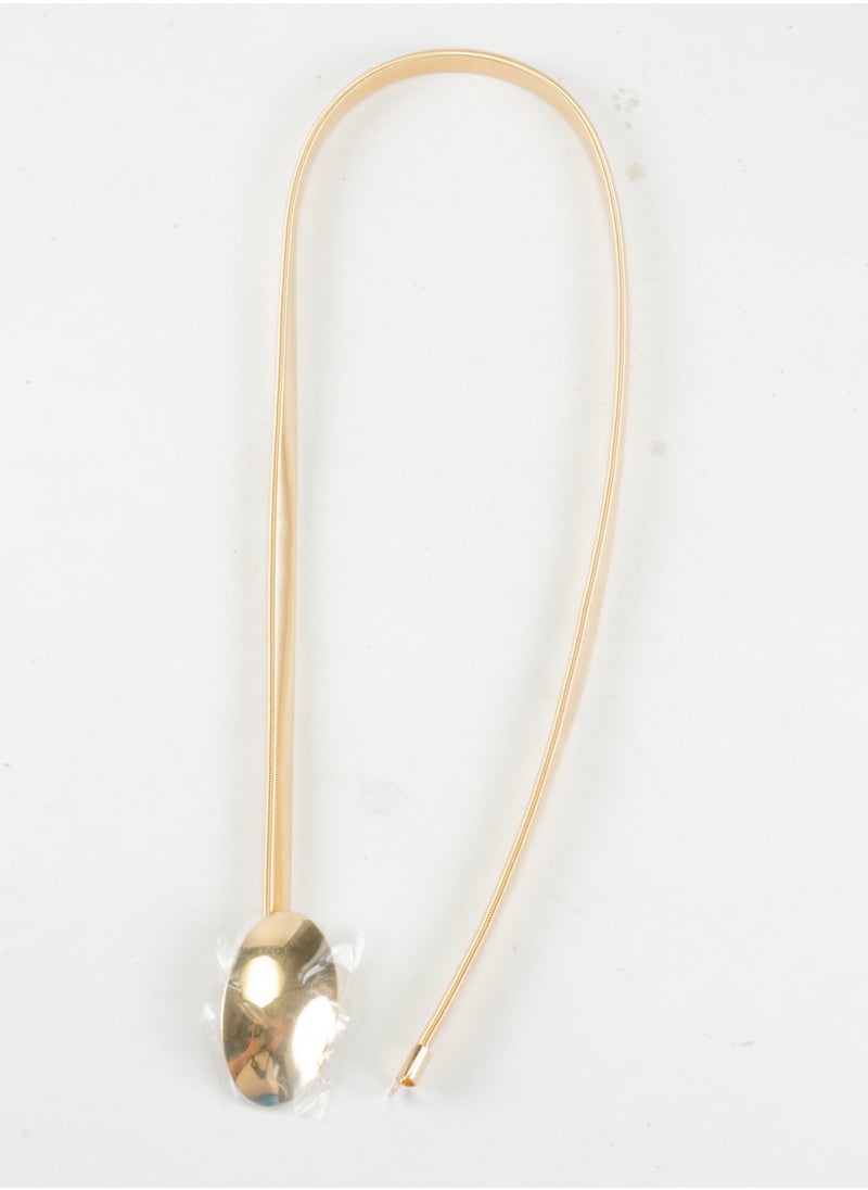 Generic Golden Metal Spring Belt for Her  - Image 1