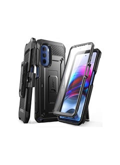 SupCase Unicorn Beetle Pro Series Case for Moto G Stylus 5G 2022 [Not Fit 4G Version], with Built-in Screen Protector Full-Body Rugged Belt Clip & Kickstand Case (Black)  - Image 2