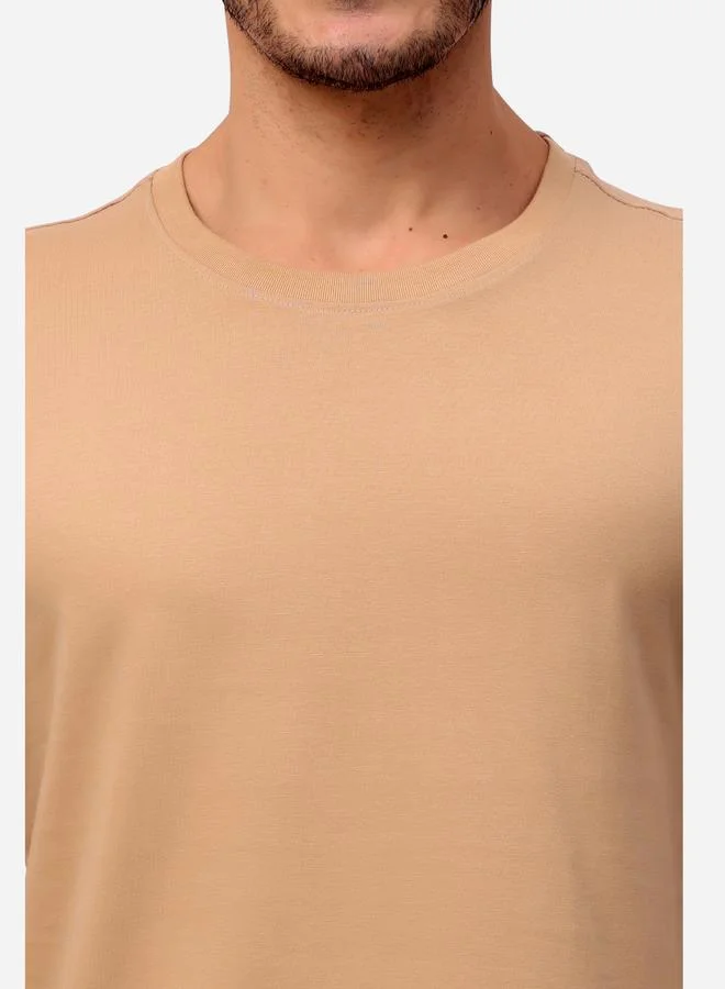 Stylox Stylox Solid Short Sleeve Regular Fit T-Shirt
