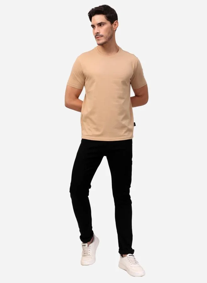 ستايلوكس Stylox Solid Short Sleeve Regular Fit T-Shirt