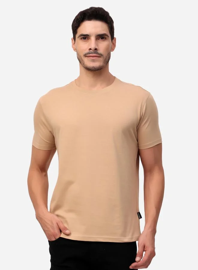 ستايلوكس Stylox Solid Short Sleeve Regular Fit T-Shirt