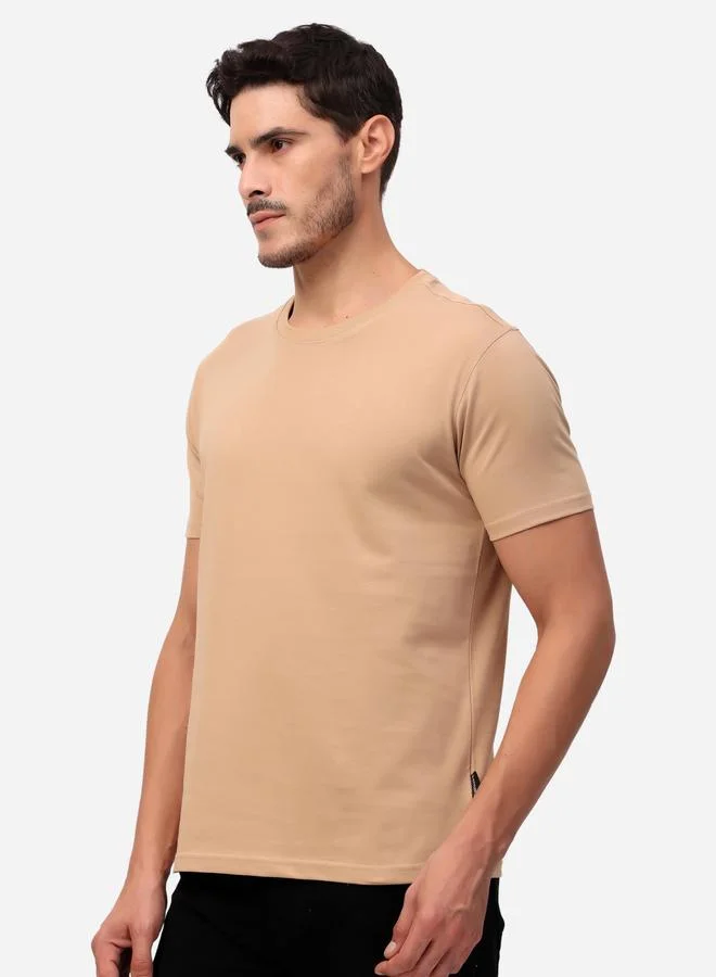 Stylox Stylox Solid Short Sleeve Regular Fit T-Shirt