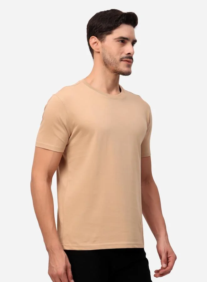 Stylox Stylox Solid Short Sleeve Regular Fit T-Shirt