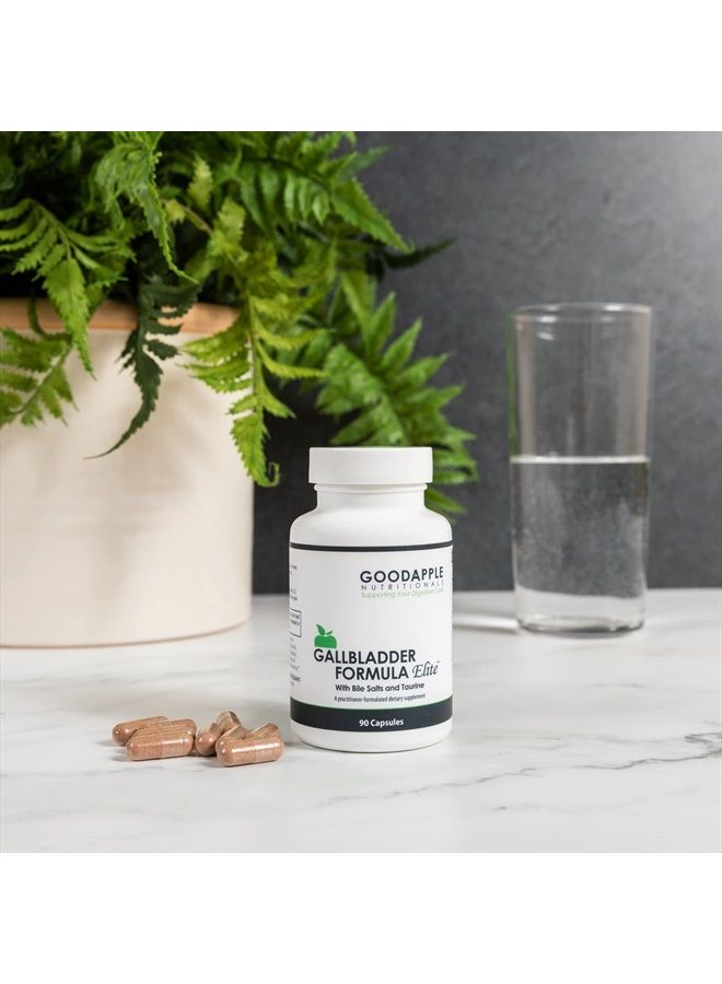 GoodApple Nutritionals Gallbladder Formula Elite with Purified Bile Salts | Support for Abdominal discomfort, Gas, and Indigestion 90 Caps - Image 4