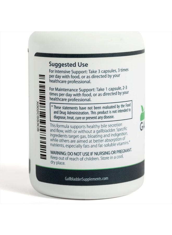 GoodApple Nutritionals Gallbladder Formula Elite with Purified Bile Salts | Support for Abdominal discomfort, Gas, and Indigestion 90 Caps - Image 3