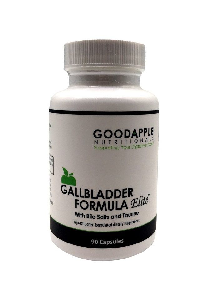GoodApple Nutritionals Gallbladder Formula Elite with Purified Bile Salts | Support for Abdominal discomfort, Gas, and Indigestion 90 Caps - Image 1