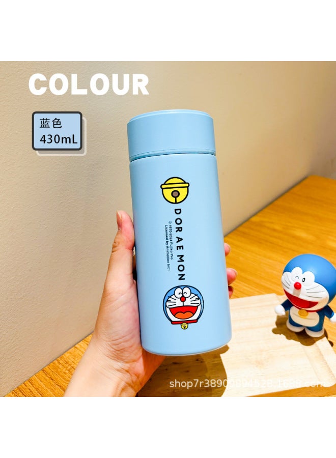 [genuine Doraemon] New Cartoon Thermos Cup Children's Large Capacity Water Cup High Color Value Cute Girl Cup