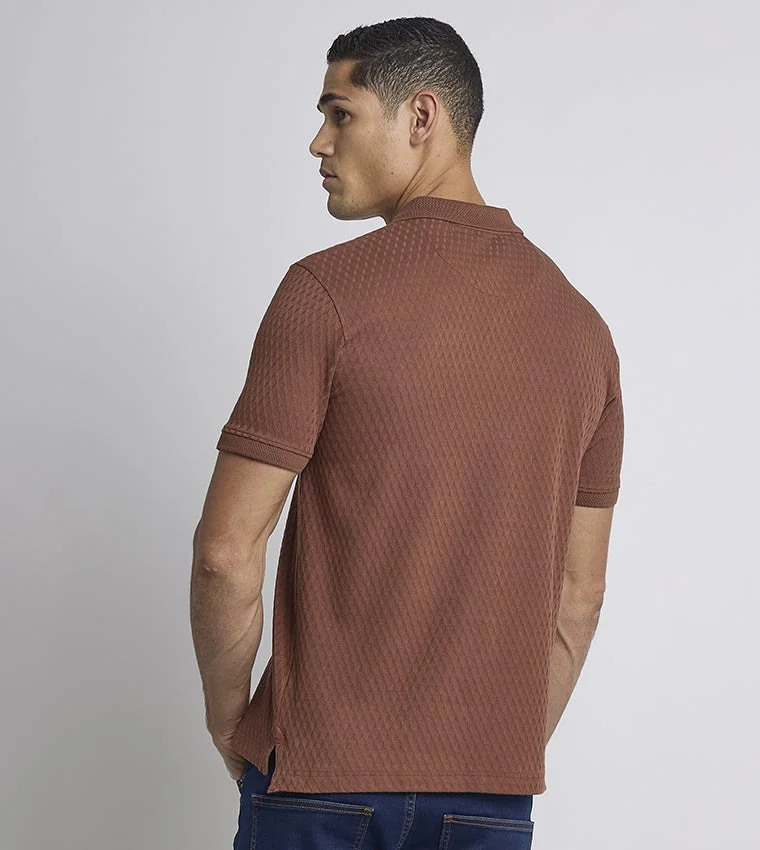 Ben Sherman  Ben Sherman Men's Short Sleeve Solid Polo Tees for Men | Best Price UAE